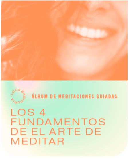 mockup curso los cuatro fundamentos de el arte de meditar