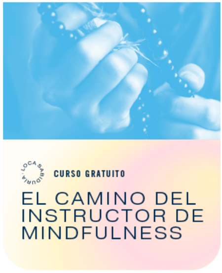 mockup curso gratuito instructor de mindfulness