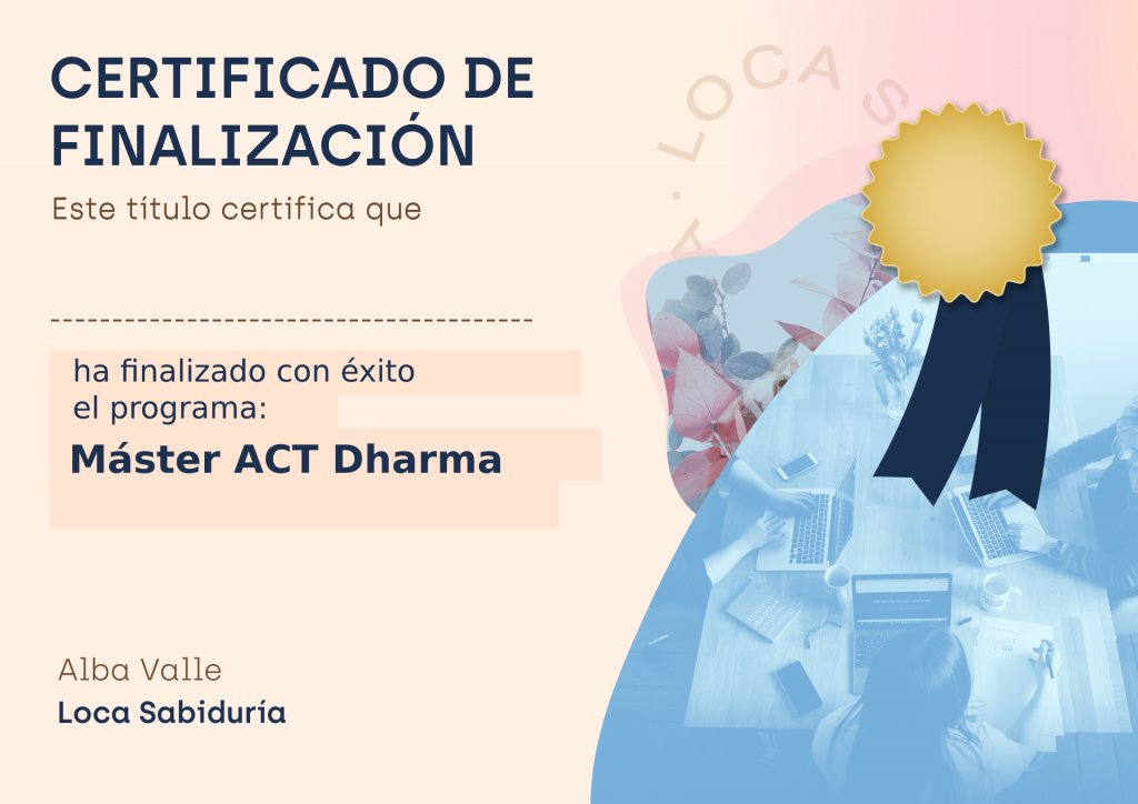 Certificado Máster