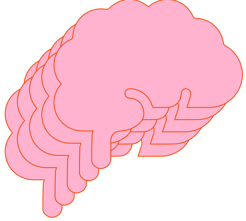 cerebro rosa